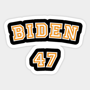 BIDEN 47 JERSEY Sticker